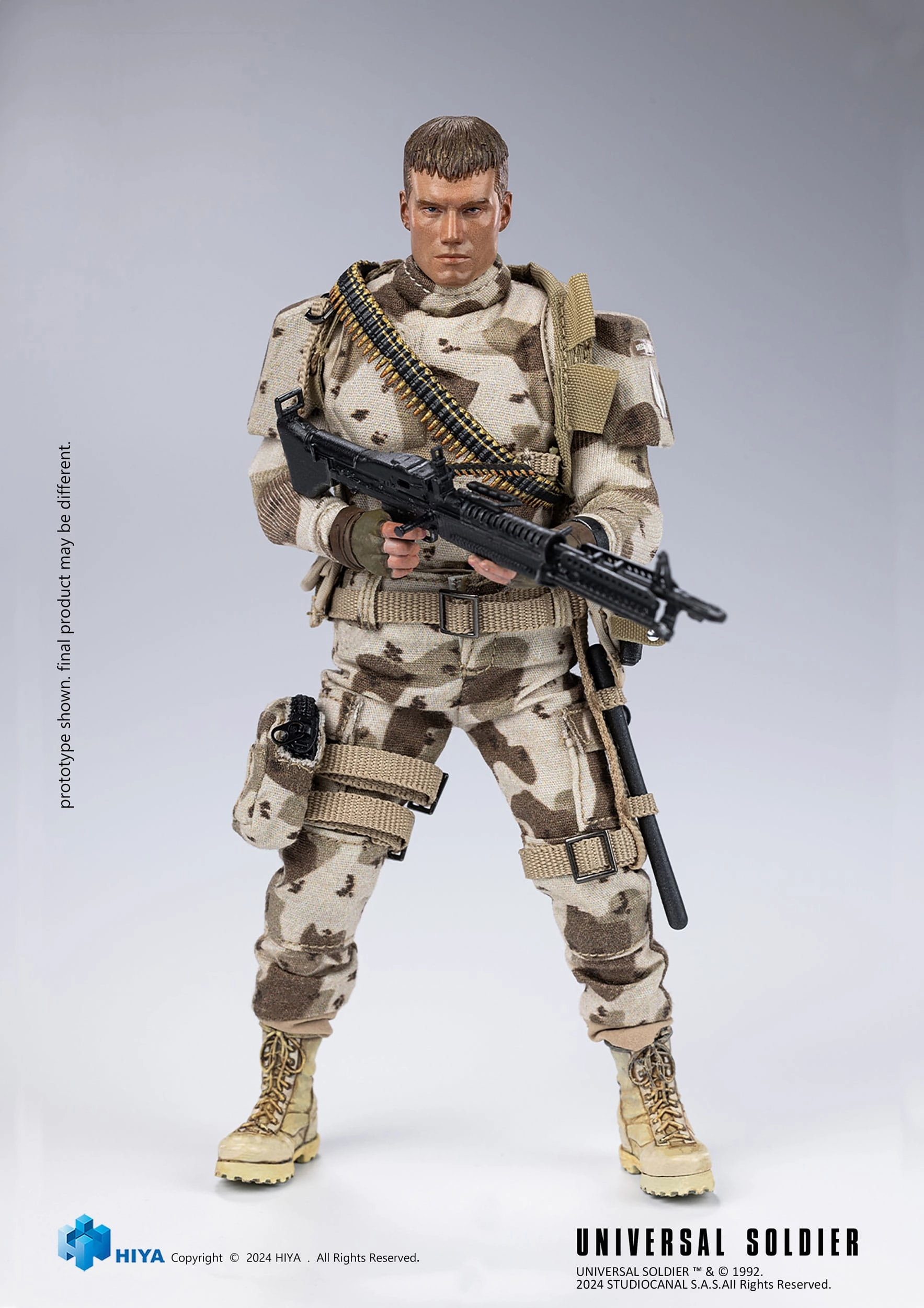 Hiya Toys Universal Soldier Exquisite Super Series Andrew Scott 1/12 Action Figure Regional Specialty