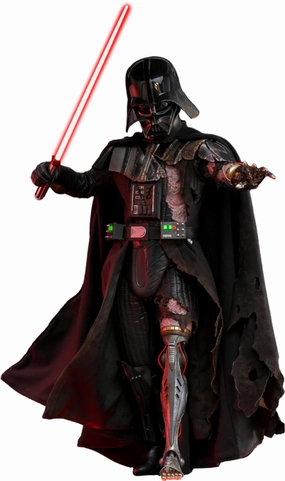Sky Animal Hot Toys Darth Vader Battle Damaged - Star Wars - DX44 - 1/6 Scale Collectible Figure