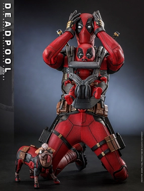 Hot Toys Deadpool - Deadpool & Wolverine - MMS746 - 1/6 Scale Collectible Figure Miniature Model Steampunk Gadget