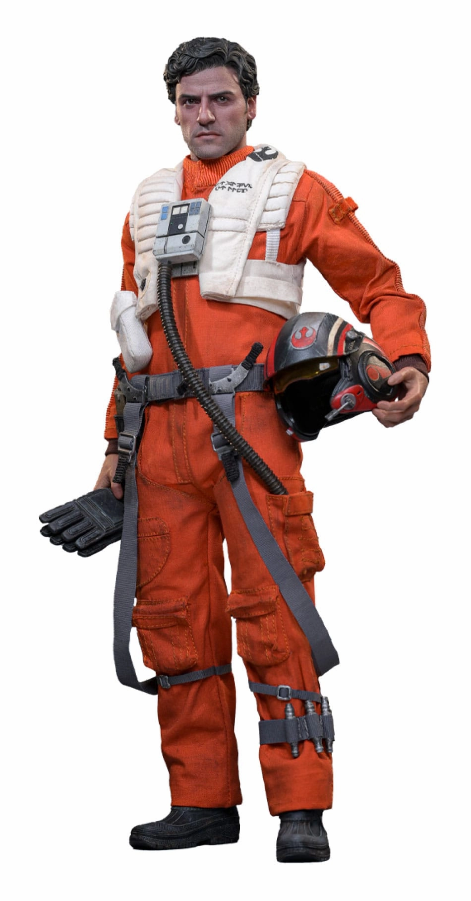 PVC Figure Hot Toys Poe Dameron - Star Wars: The Force Awakens - MMS806 - 1/6 Scale Collectible Figure