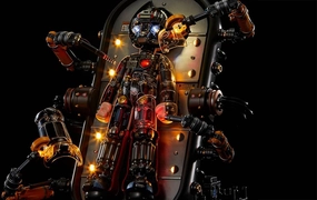 Astro Boy Assembly Bed Pack (Deluxe Version) Superb Scale Statue Metallic Finish