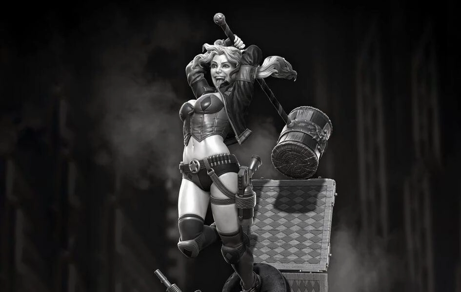 Character Goods Mythical Beast Harley Quinn Rebirth ( VERSION A ) 1/6 Scale Statue