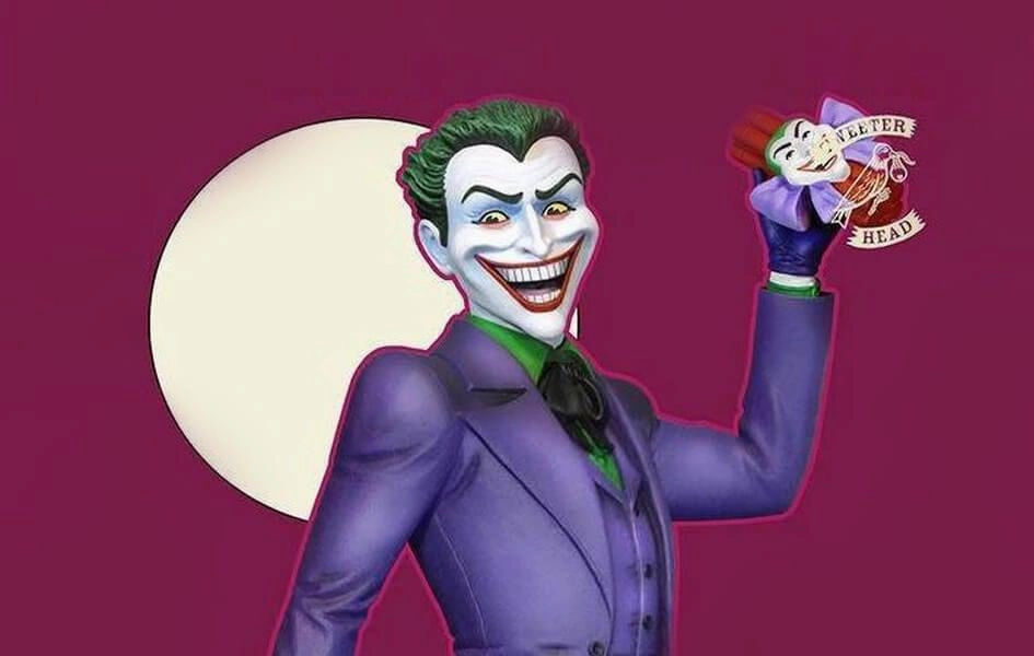Streaming Decor Joker Classic Comic Series Maquette Statue by Tweeterhead