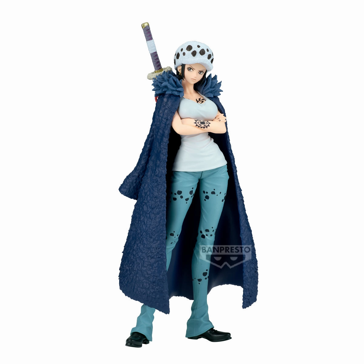 ONE PIECE GLITTER&GLAMOURS TRAFALGAR LAW CHANGE VER Small Statue Battle Stance