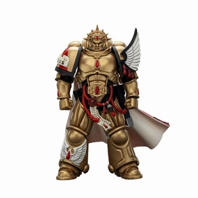 JOYTOY Warhammer 40,000 Combat Patrol Blood Angels Captain with Heavy Bolt Pistol & Power Sword Action Figure Manga Character
