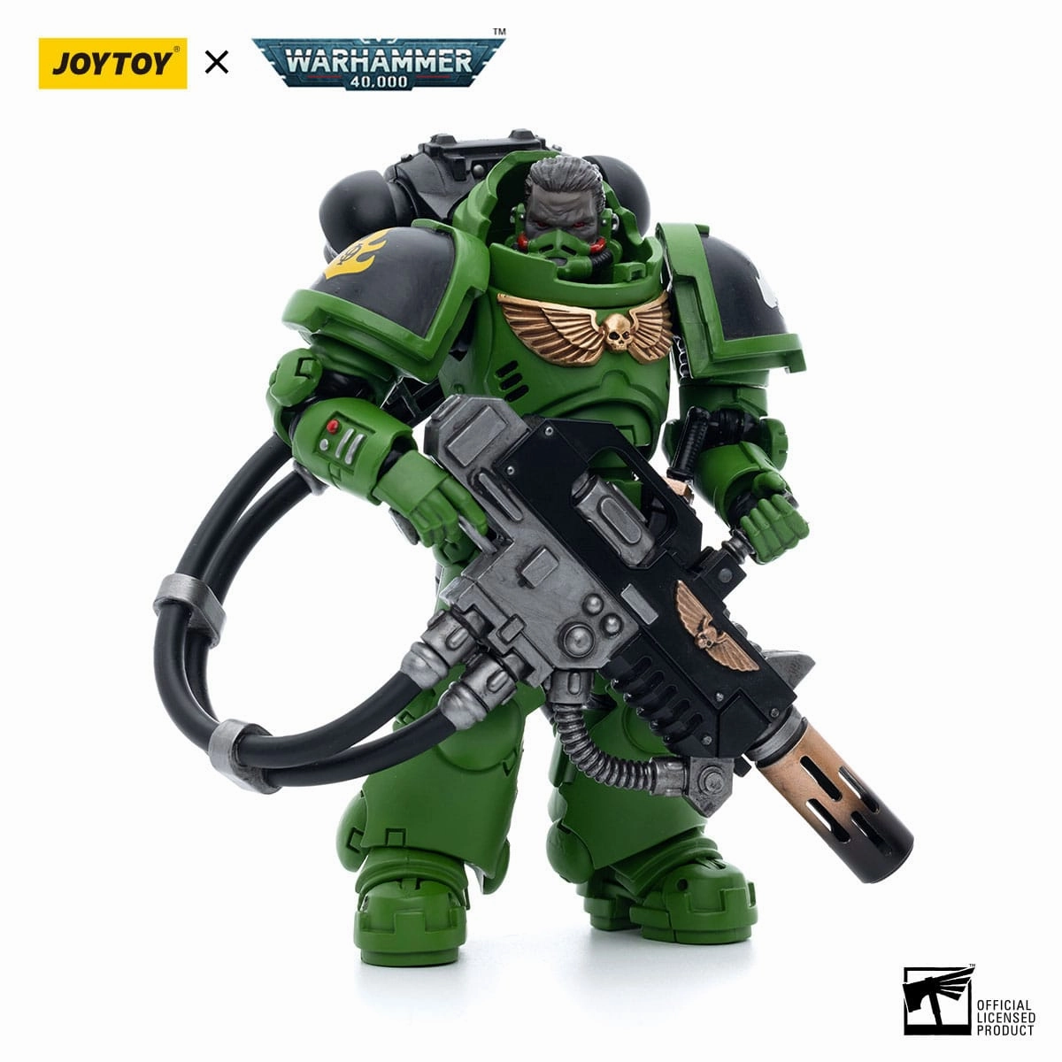 JOYTOY Warhammer 40,000 Salamanders Eradicators Brother T'Kren Action Figure City Memento
