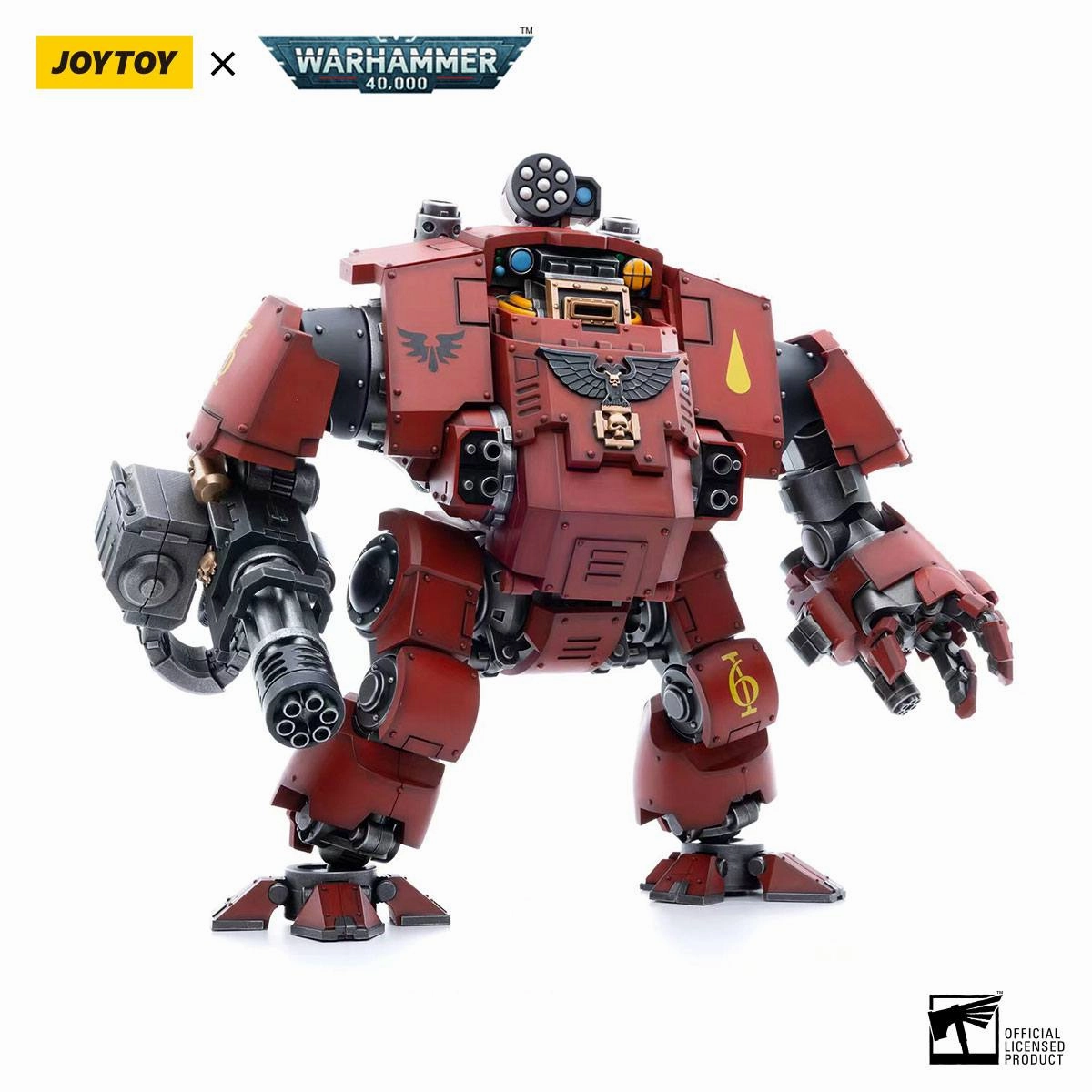 Resale Value Award winning JOYTOY Warhammer 40K Blood Angels Redemptor Dreadnought 1/18 Action Figure