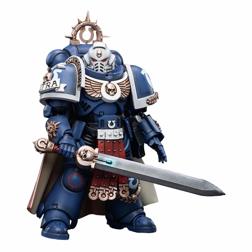 JOYTOY Warhammer 40K Ultramarines Primaris Captain Action Figure Superhero Sculpture