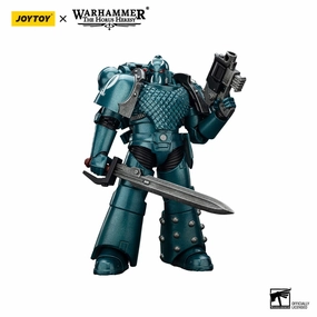 JOYTOY Warhammer The Horus Heresy Alpha Legion Headhunter Prime Action Figure Gaming Hobby Anime Decor