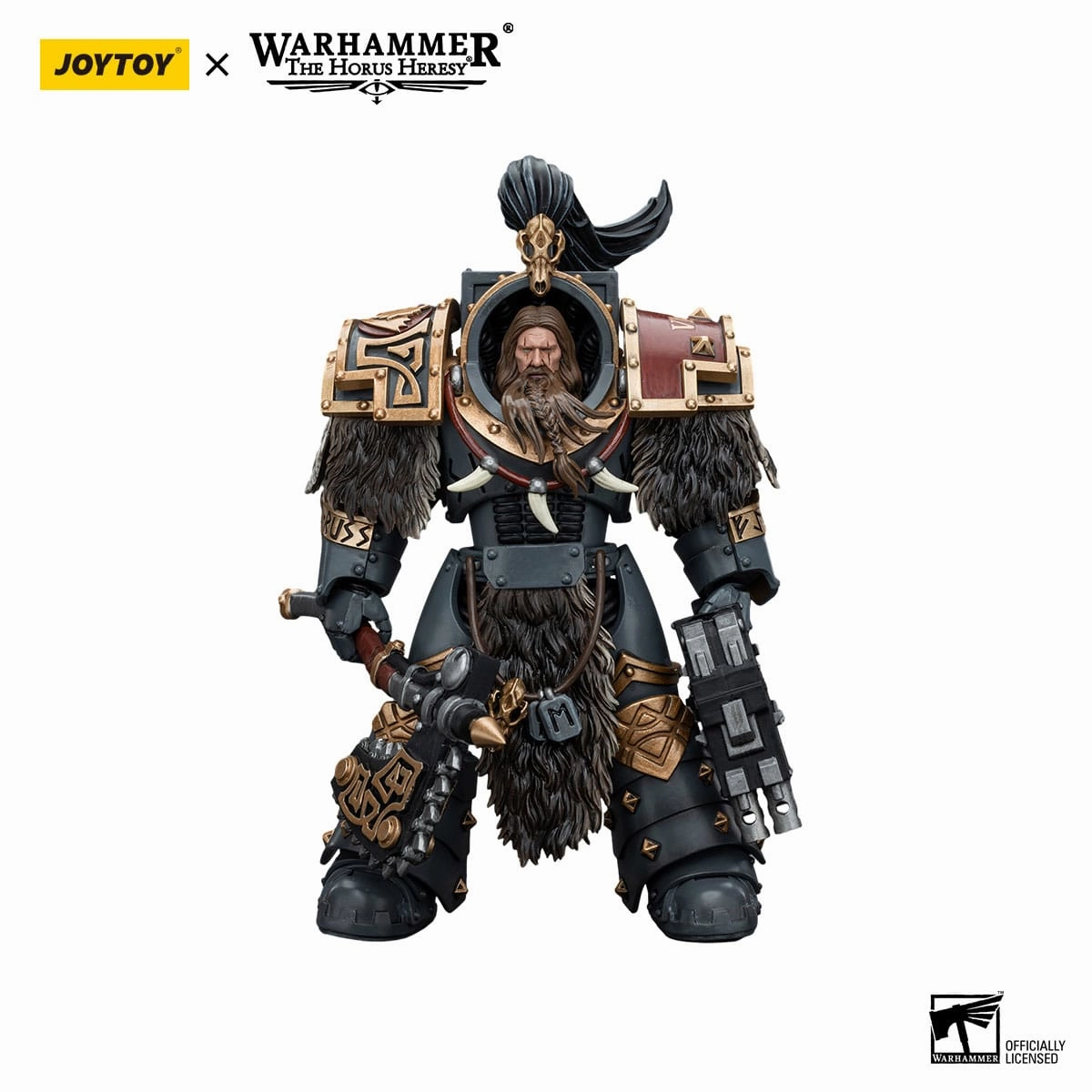 Pilot Model Universal Appeal JOYTOY Warhammer The Horus Heresy Space Wolves Varagyr Wolf Guard Squad Varagyr Terminator 2 1/18 Action Figure