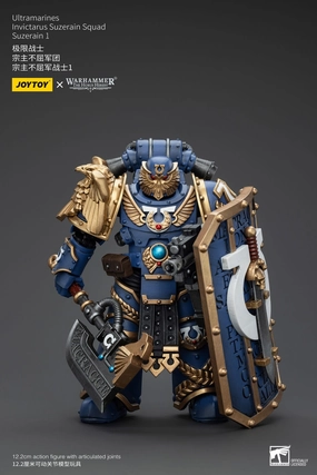 JOYTOY Warhammer The Horus Heresy Ultramarines Invictarus Suzerain Squad Suzerain 1 1/18 Action Figure Limited Collectible Studio Ghibli
