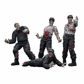 Superhero Item JOYTOY Zombie Dark Source Security Guards 4-Pack Action Figures