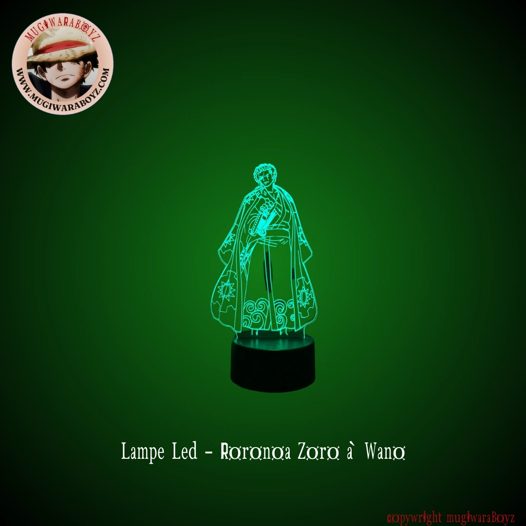 Lampe Led - Roronoa Zoro ?? Wano Disguise Kit Polar region