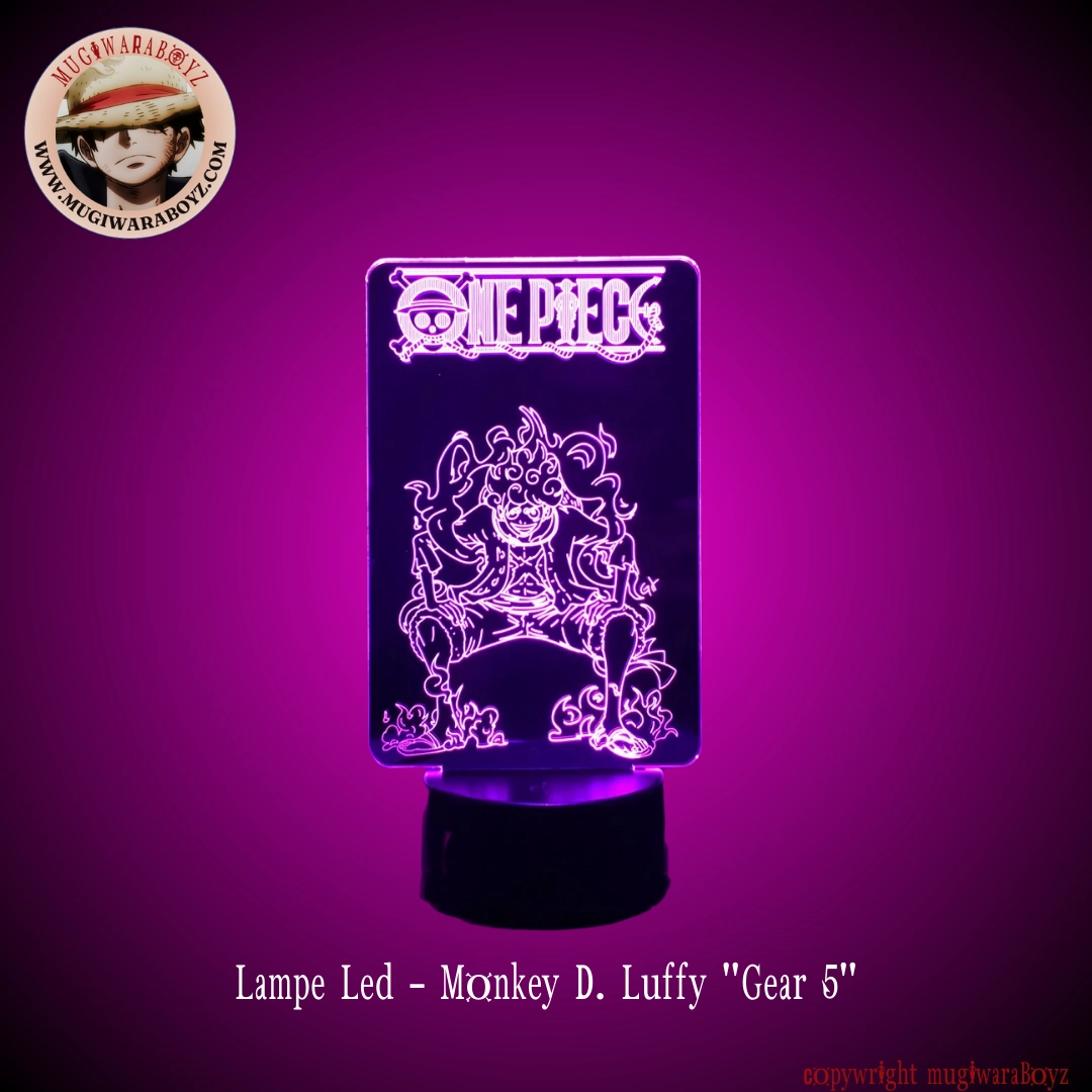 Lampe Led - Monkey D. Luffy "Gear 5" Fan Base