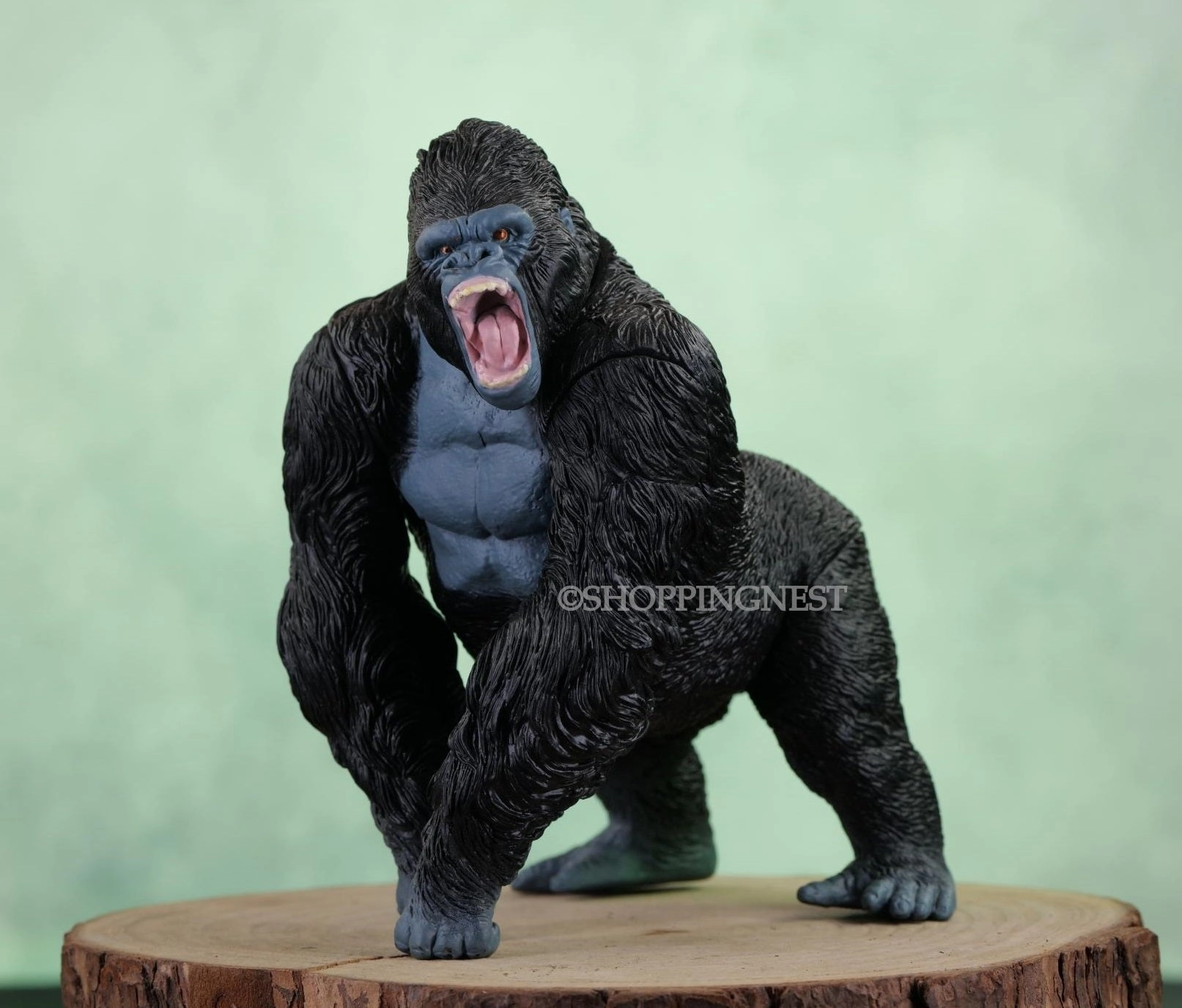 Ceramic Sculpture King Kong Action Figure Model King Kong Toys ( BLACK ) | 15 CMS |