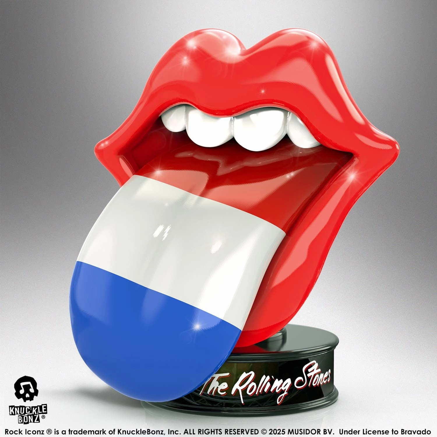 Robot Toy She Shed Knucklebonz Rolling Stones Licks (Netherlands Version) 3D Vinyl Statue