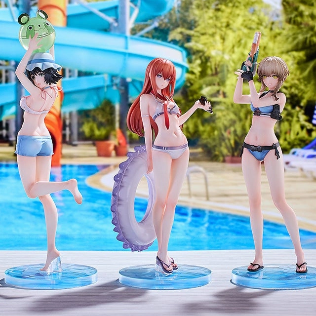 Kurisu Makise, Mayuri Shiina, Suzuha Amane: Swimsuit Ver. Creature Replica