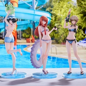 Kurisu Makise, Mayuri Shiina, Suzuha Amane: Swimsuit Ver. Creature Replica