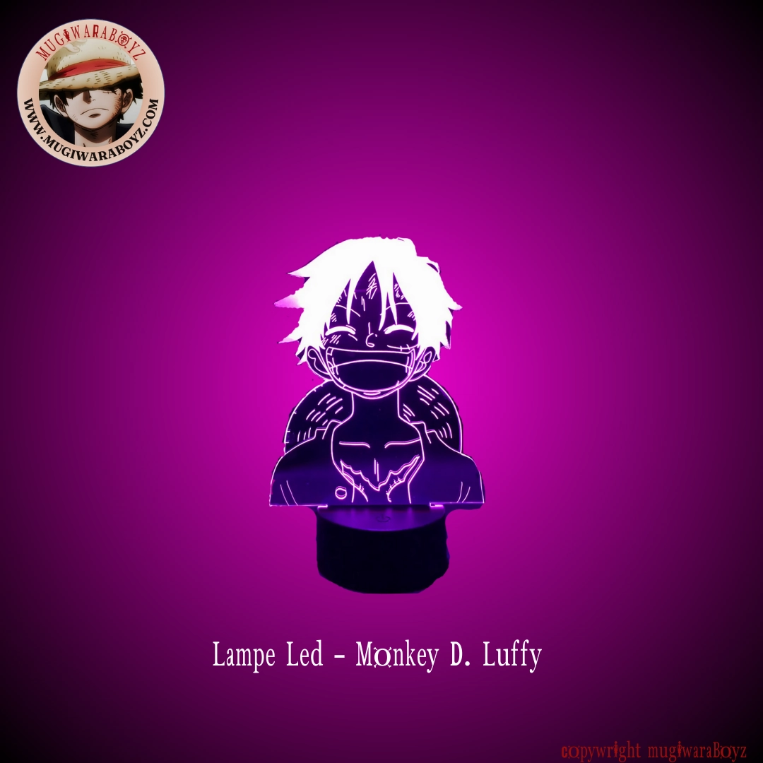 Beat Keeping stress relief Lampe Led - Monkey D. Luffy
