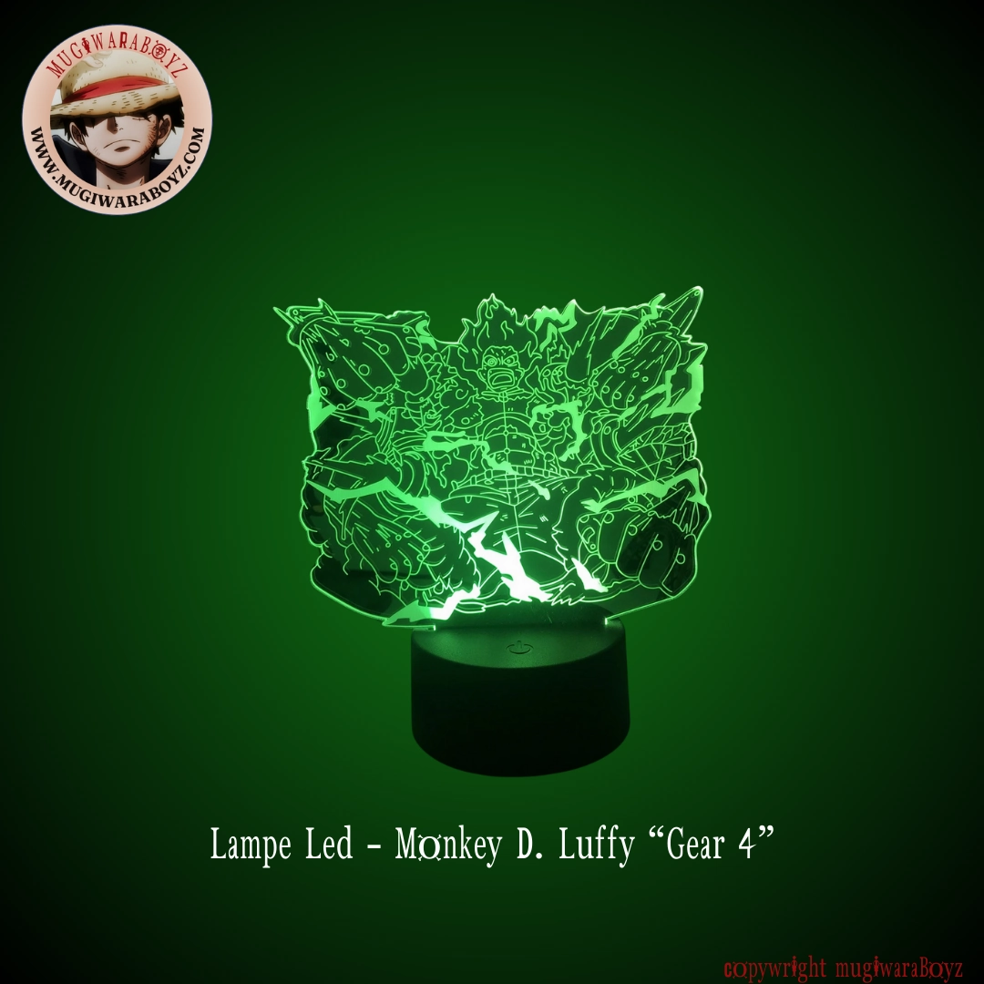 Modern Device Lampe Led - Monkey D. Luffy "Gear 4"