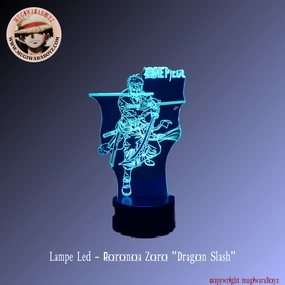 Telescope Kit TV Studio Lampe Led - Roronoa Zoro "Dragon Slash"