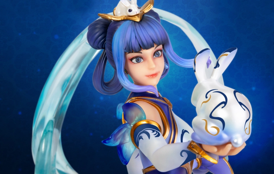 NFT Figure Brick and mortar League of Legends - Porcelain Lux Master Craft Statue