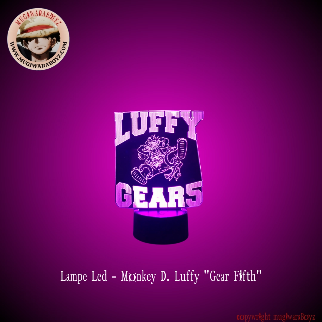 Crafting System Lampe Led - Monkey D. Luffy "Gear Fifth"