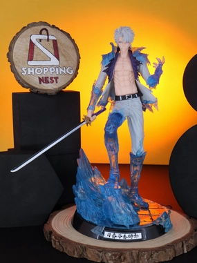 Bleach |PVC| Reozign Hitsugaya Toushirou Action Figure Statue 29 cm Collectible Flying Pose Medieval Knight