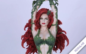 Fantasy Figure Gallery POISON IVY Statue (LUIS ROYO) DC Yamato Desktop Decor Role Playing