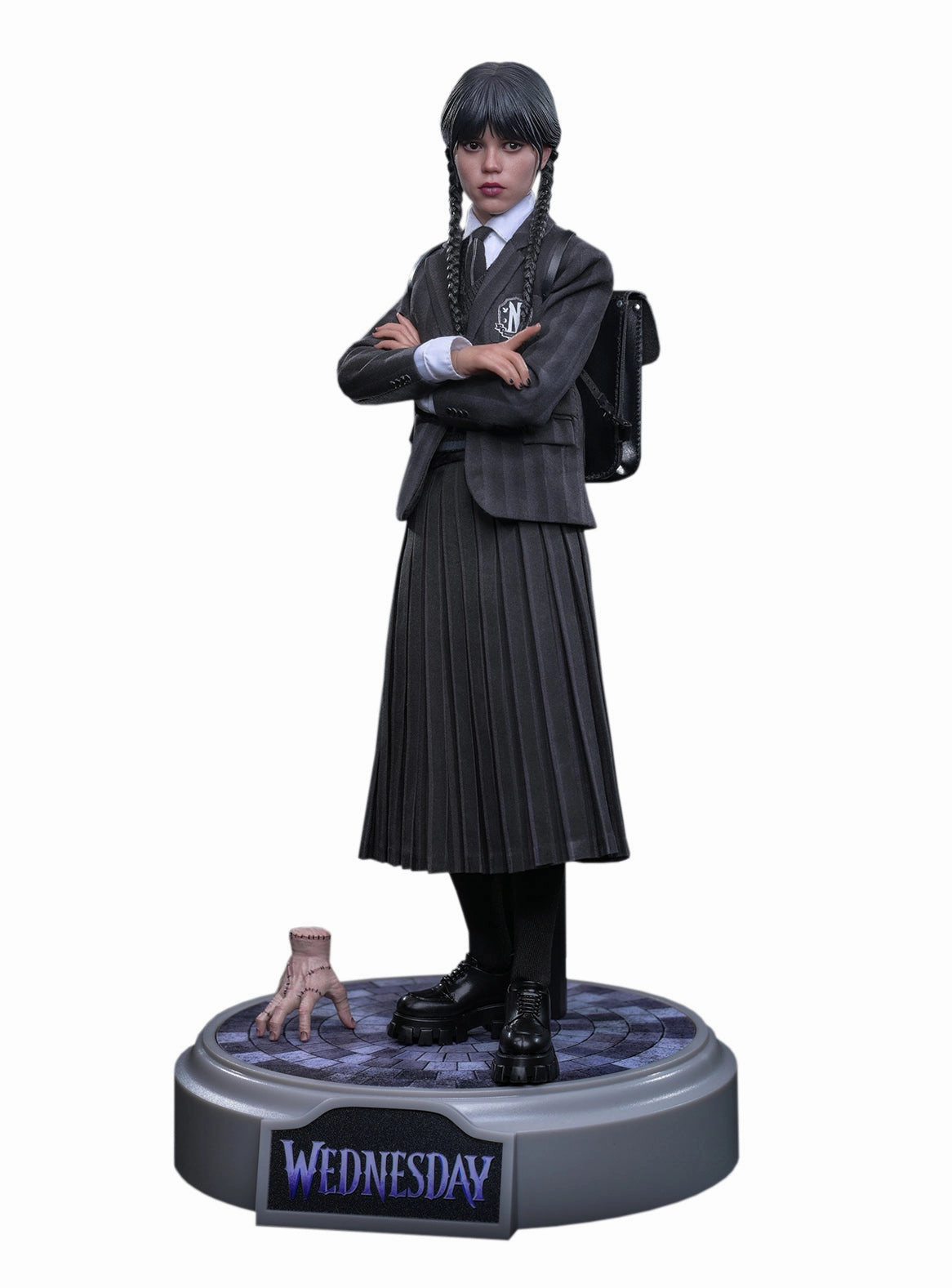 Hot Toys Wednesday Addams - Netflix Series - TMS135 - 1/6 Scale Collectible Figure Artistic Sculpture
