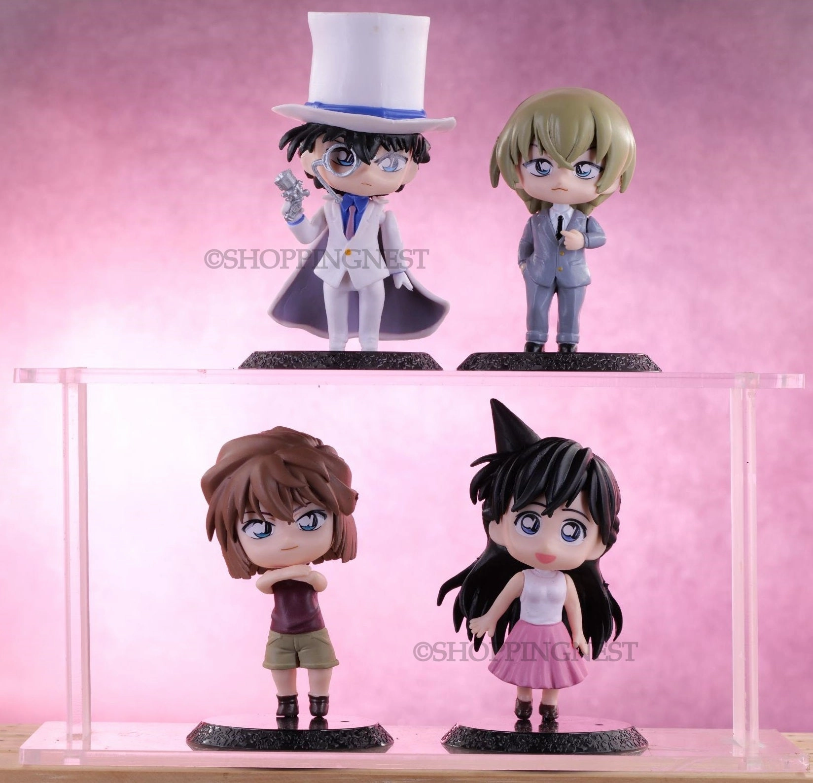 Hobby Figure Anime Detective Conan Set of 4 Action Figures | Model B | 10 CMS |