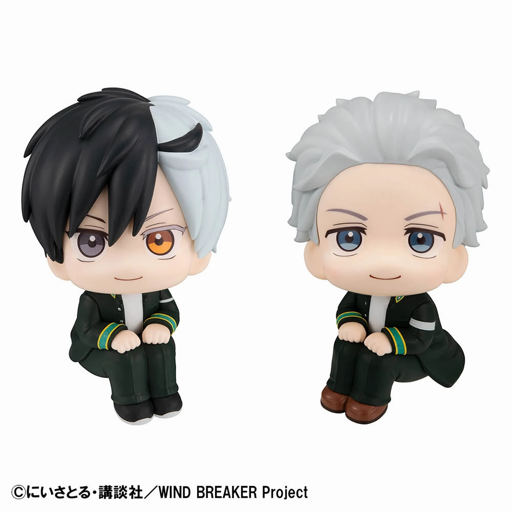 Model Kit Game Merchandise LOOK UP SERIES WIND BREAKER Haruka Sakura & Hajime Umemiya set??with gift: Cushion??