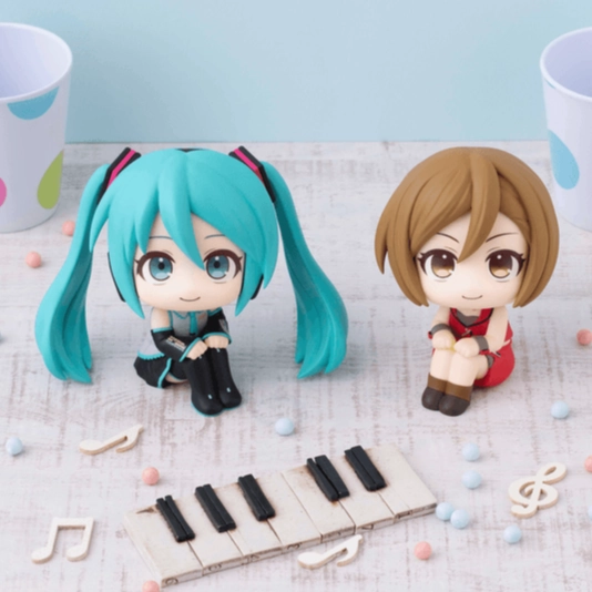 Gift For Her Christmas Ornament Lookup Hatsune Miku & MEIKO (with gift)