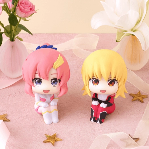 Lookup Lacus Clyne & Cagalli Yula Athha (with gift) Vinyl Creation Art Piece