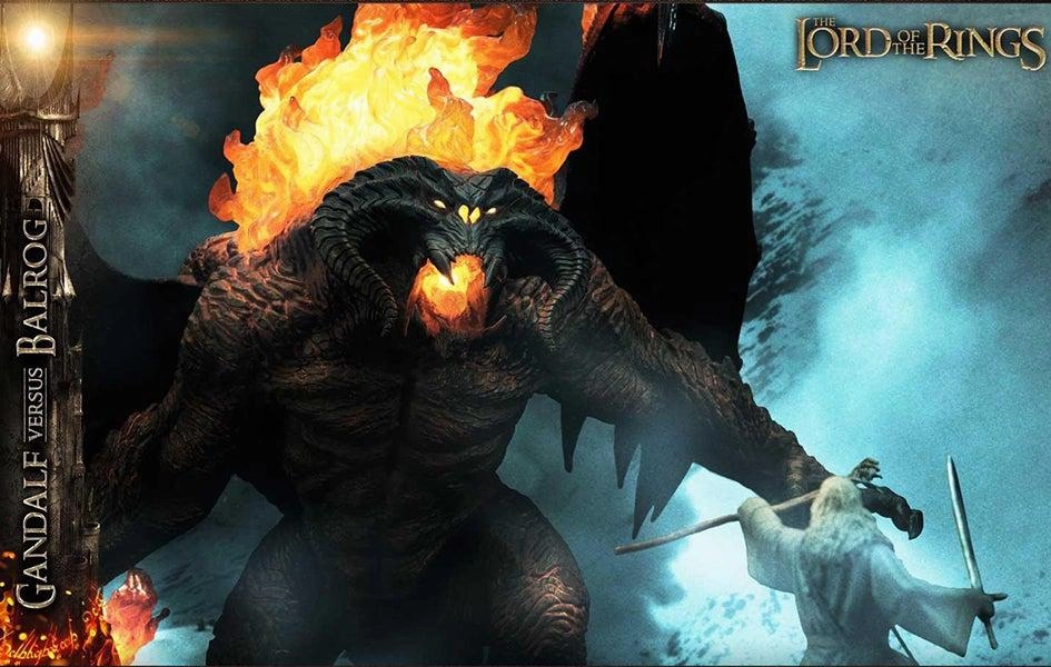LOTR: Gandalf Versus Balrog REG Version Gaming Figure Cultural Gift