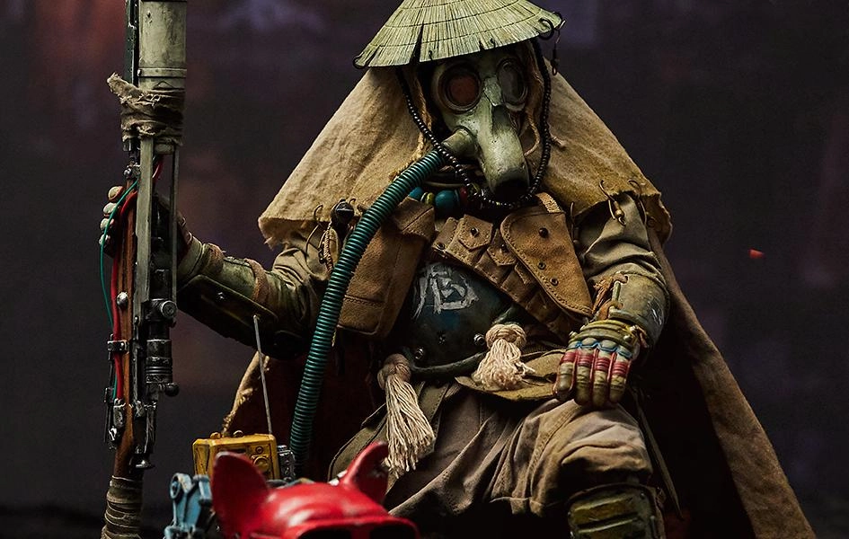 Patio Decor Abstract Form HUNTERS: Day After WWIII - White Ghost 1/6 Scale Action Figure