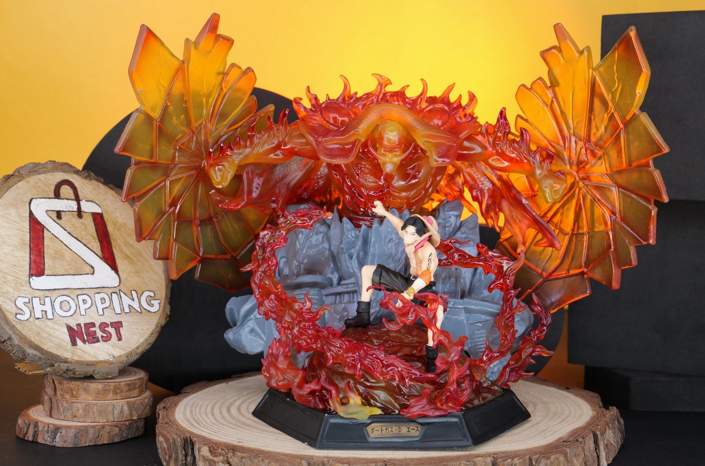 One Piece Portgas D. Ace The Will of Edward Action Figure (20 cm) |PVC| ?C Anime Collectible by ShoppingNest Staff Pick Fantasy Article