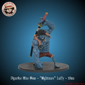 Stylized Art Father's Day Figurine One Piece - "Nightmare" Luffy