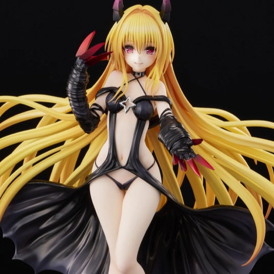 To Love-Ru Darkness Golden Darkness Darkness Ver. Train Model Art Sculpture