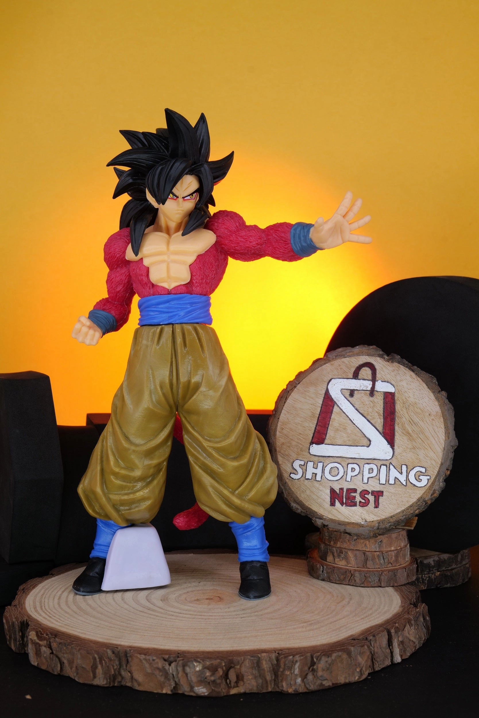 Dragon Ball Z |PVC| Goku Red Monkey 27 cm Limited Edition Collectible Action Figure Miniature Model