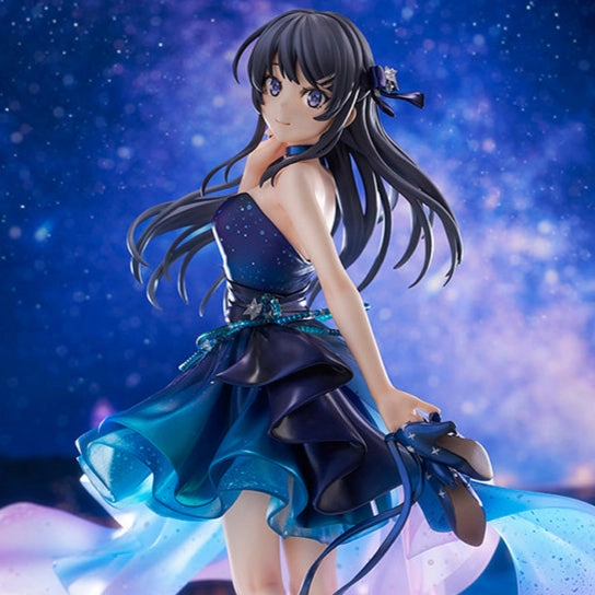 Mai Sakurajima Starry Night Sky Ver. 1/7 Scale Figure Superhero Display Brick and mortar