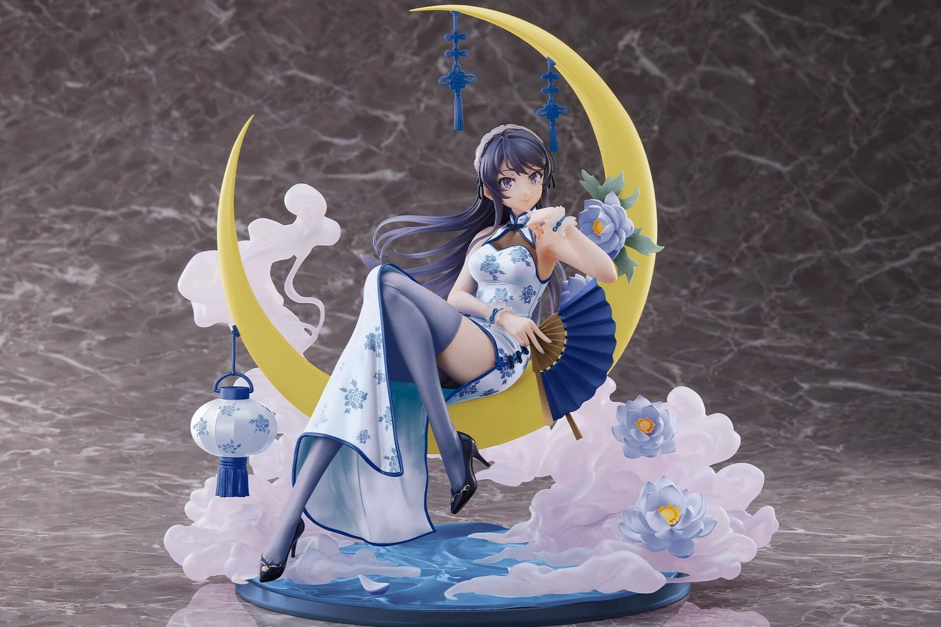 Mai Sakurajima White Mandarin Dress Ver 1/7 Scale Figure Industrial Decor