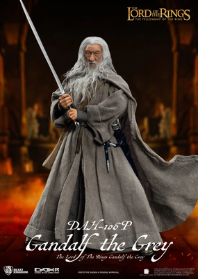 Beast Kingdom Lord of the Rings Dynamic 8ction Heroes Gandalf the Grey 1/9 Action Figure Secondary Market Art Product