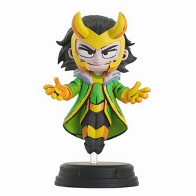 Marvel Animated Style Loki Statue Bookshelf Accent Gift Guide