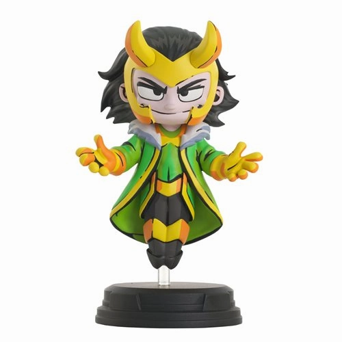 Marvel Animated Style Loki Statue Bookshelf Accent Gift Guide