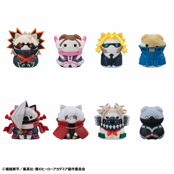 Therapeutic Hobby Mega Cat Project My Hero Academia Heroaca Cats No.02 (Set of 8)