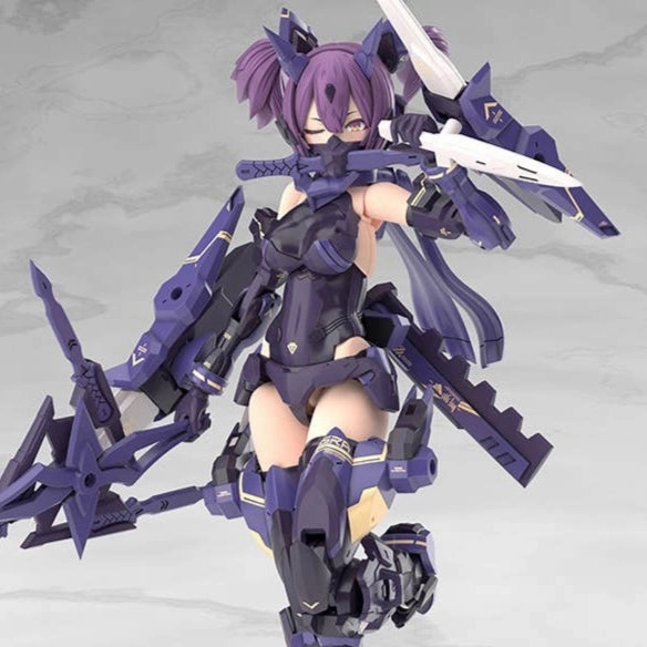 Megami Device Asra Ninja Kaname Shadow Edition Full Package Magazine Cover Famous Scientist