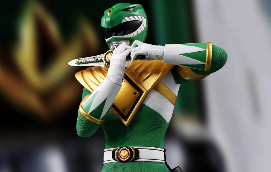 Mighty Morphin Power Rangers - Green Ranger 1/4 Scale Statue Independent Artist Dragon Figure