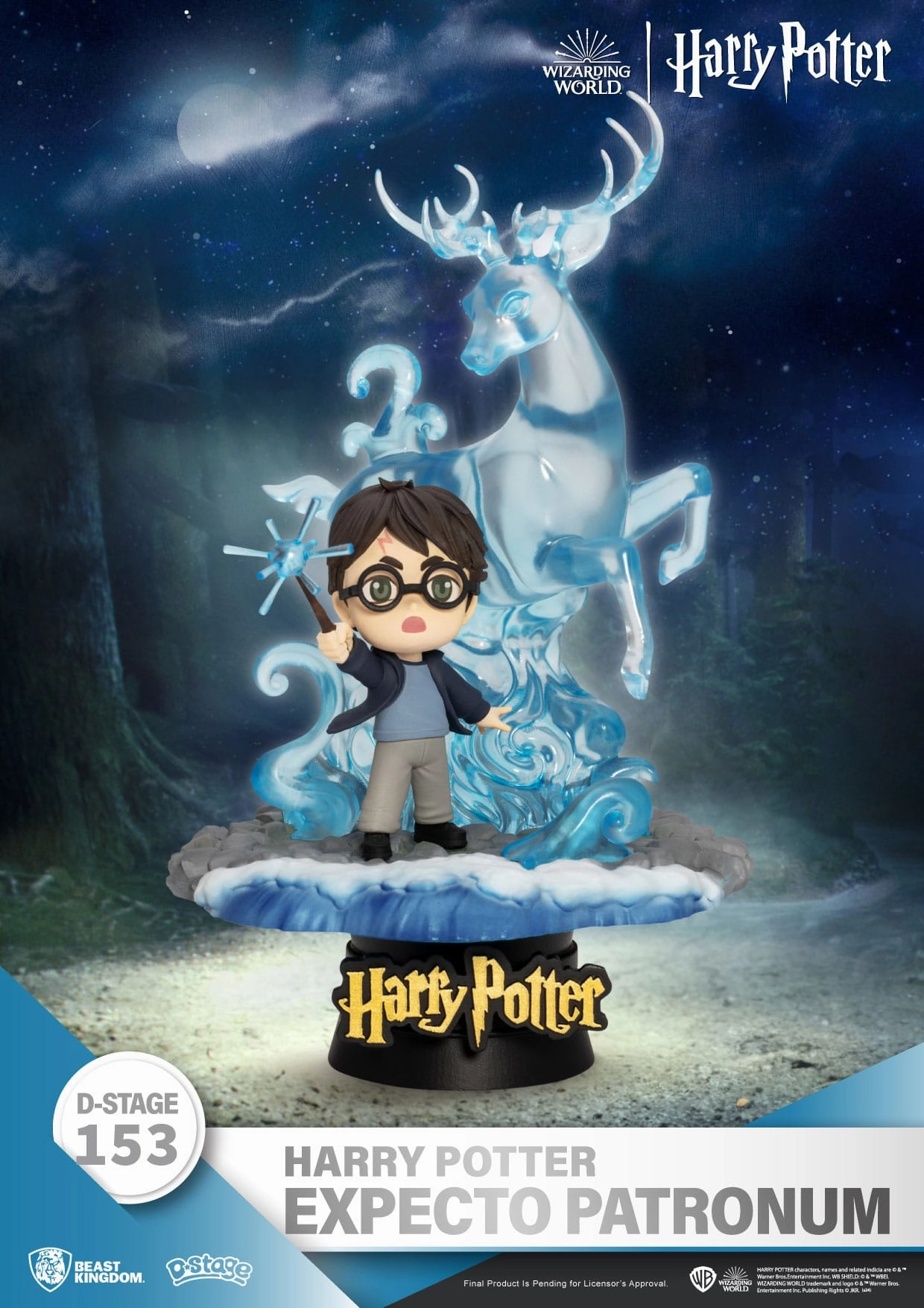 Tool Accessory Beast Kingdom Harry Potter Expecto Patronum D-Stage PVC Diorama