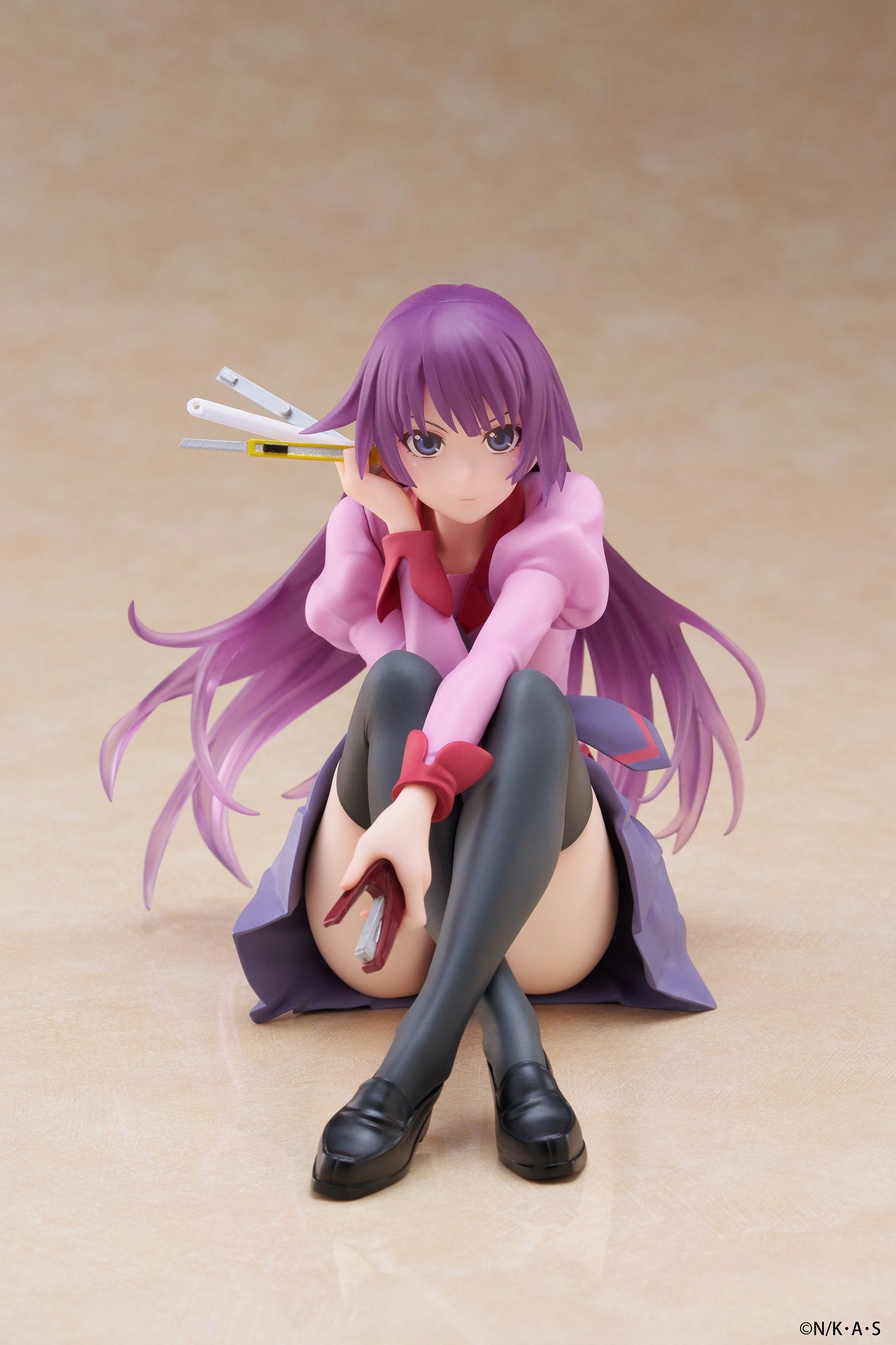 Monogatari Series Desktop Cute Figure Hitagi Senjougahara Graffiti Figure